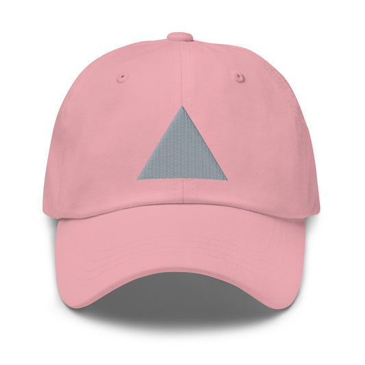 Inverted Pink Triangle Cap